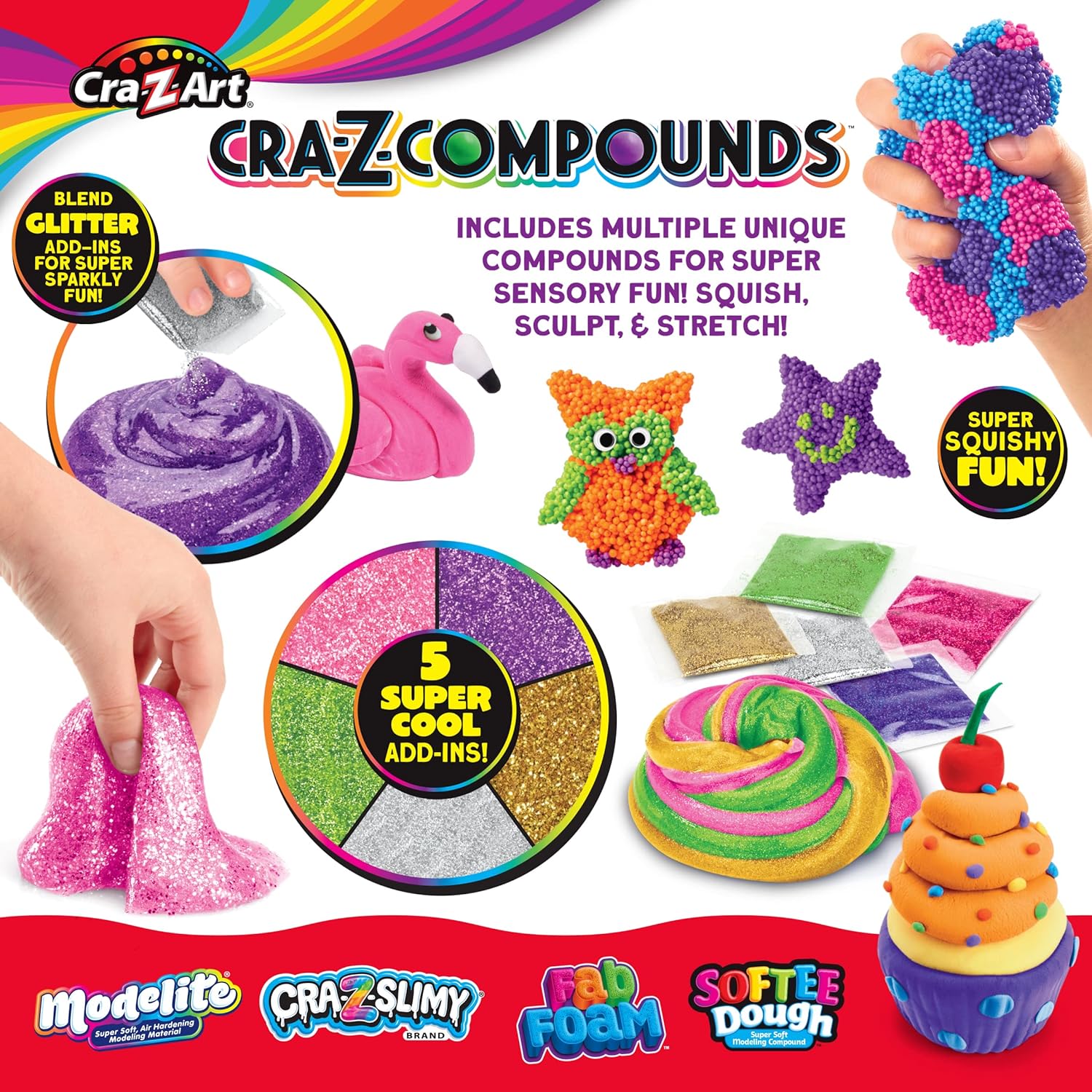 CraZart CraZcompounds Slime Playset