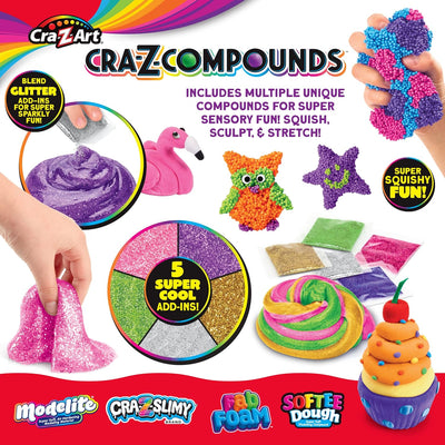 CraZart CraZcompounds Slime Playset