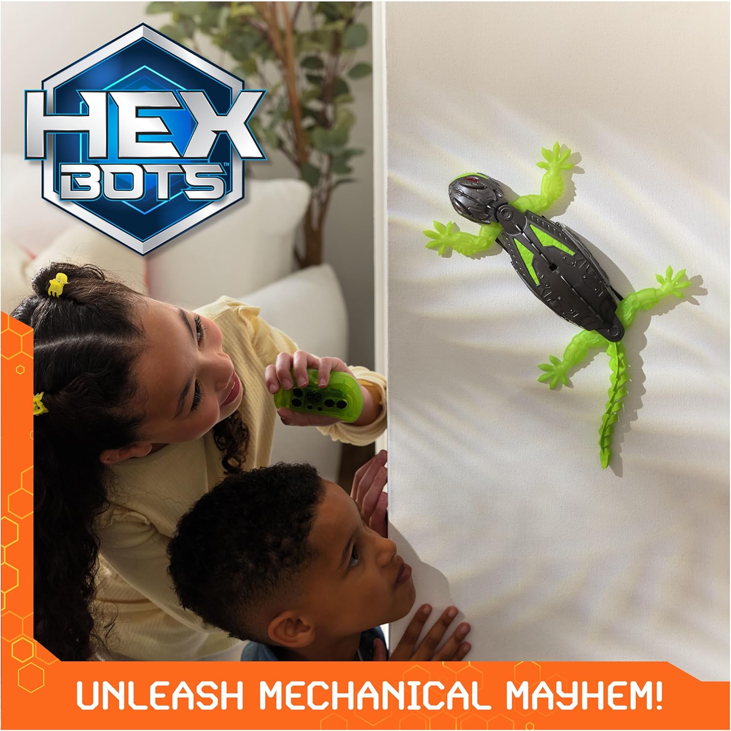 HEXBUG HEXBOT Remote Control Wall Crawler Gecko