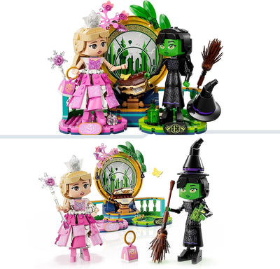 Lego Wicked 75682 Elphaba And Glinda Figures