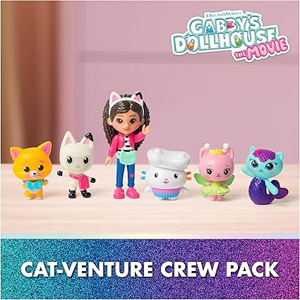 Gabby's Doll House Cat-venture 7pc Figure Pack