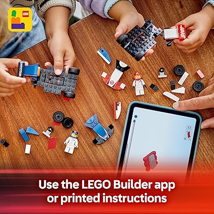 Lego City 60464 F1 Williams Racing And Haas F1 Race Cars