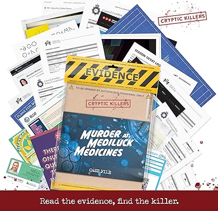 Cryptic Killers Murder At Mediluck Medicnes