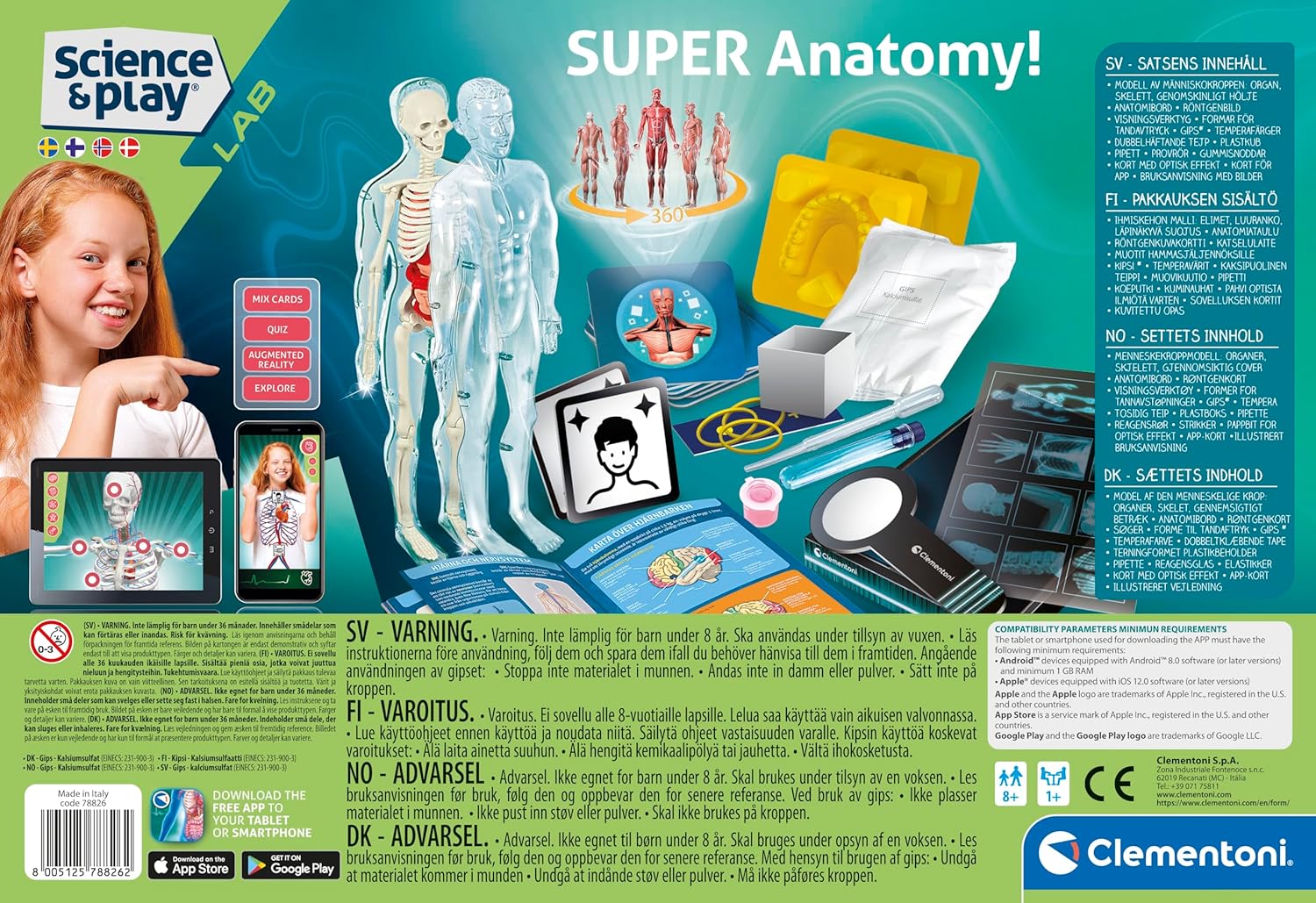 Science And Play Super Anatomy Playset