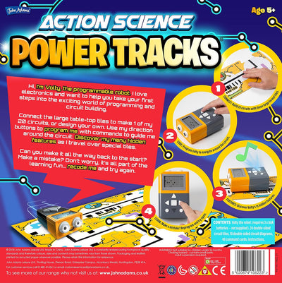 Action Science Power Tracks Circuiting Building And Coding Playset