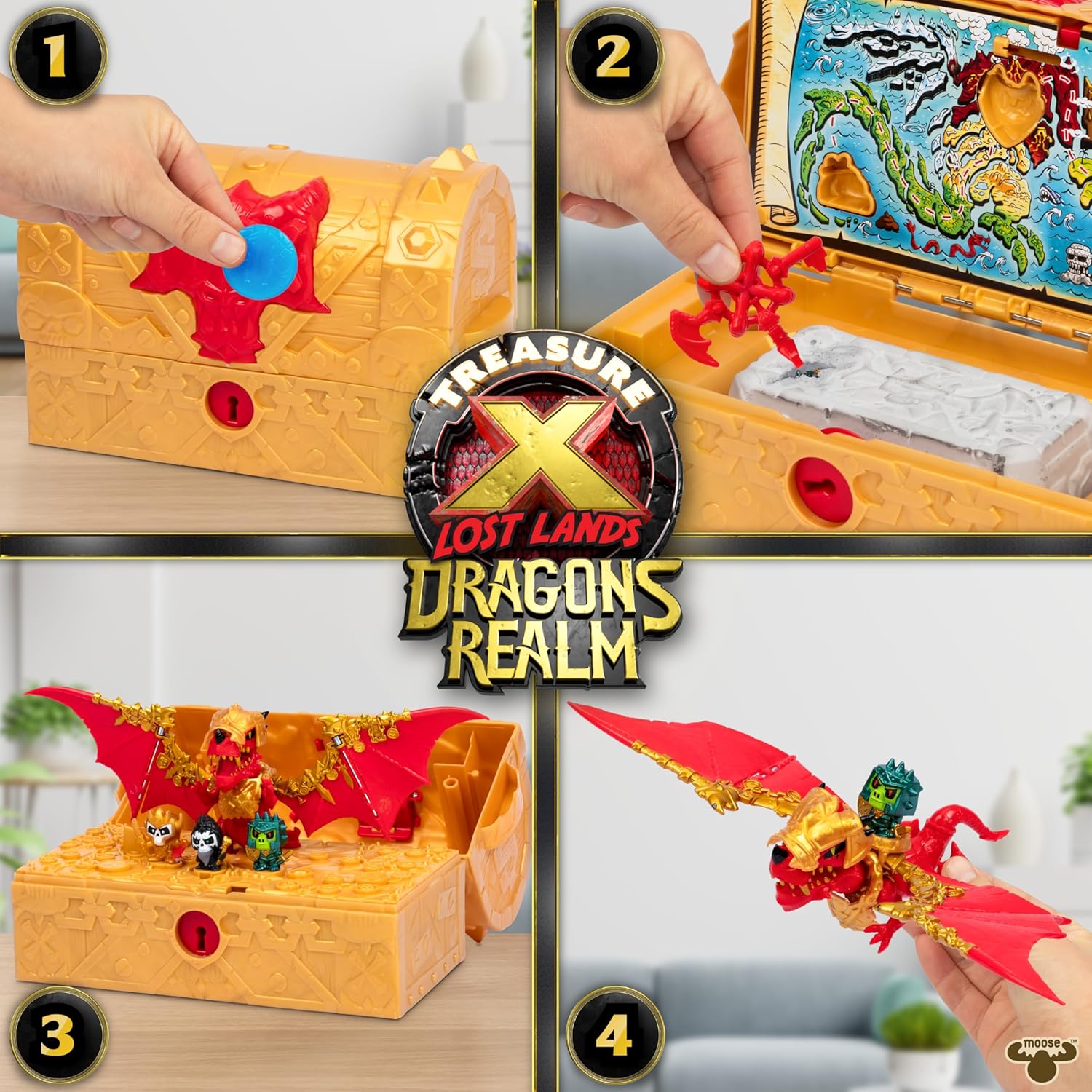 Treasure X Lost Lands Dragons Realm Mystery Dragon Chest
