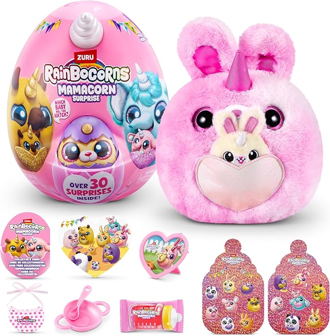 Rainbocorns Mamacorn Surprise Plush Soft Toy Assorted