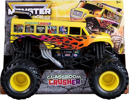 Monster Jam Monster Truck Classroom Crusher 1:24