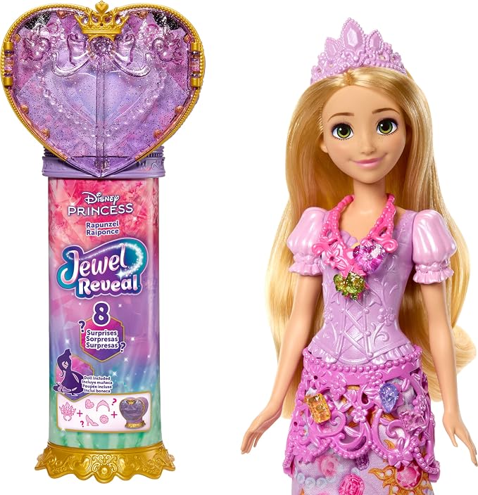 Disney Princess Jewel Reveal Doll Rapunzel