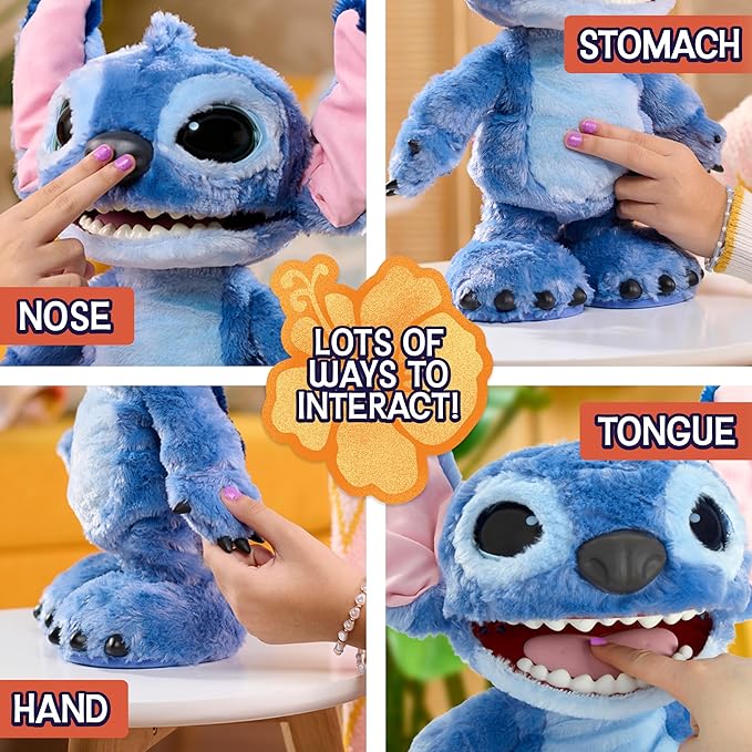 Disney Stitch Ultimate Interactive Plush Stitch Toy