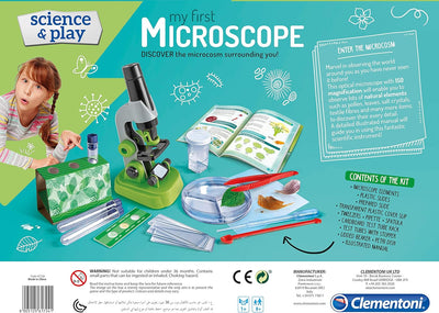 Science And Play My First Microscope Playset