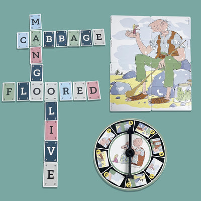 Roald Dahl Whizzpopping Letters Spelling Card Game