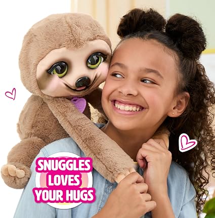 FurReal Snuggles The Smiling Sloth