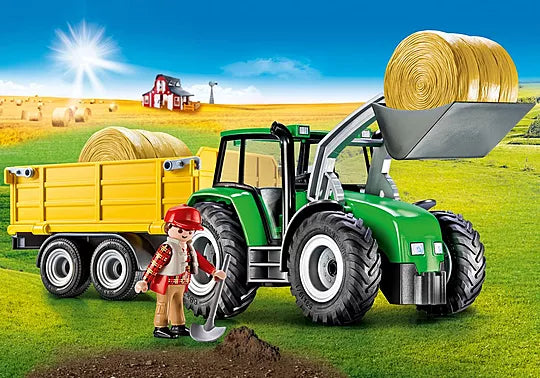 Playmobil Country 9317 Tractor With Trailer