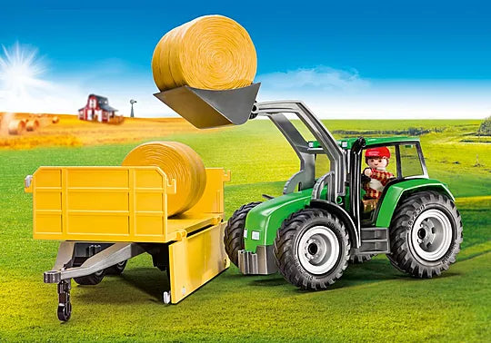 Playmobil Country 9317 Tractor With Trailer