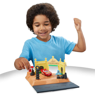 Disney Cars Luigi's Tyre Shop Playset