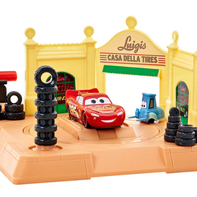 Disney Cars Luigi's Tyre Shop Playset