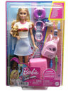 Barbie Malibu Travel Doll And Accessories Playset