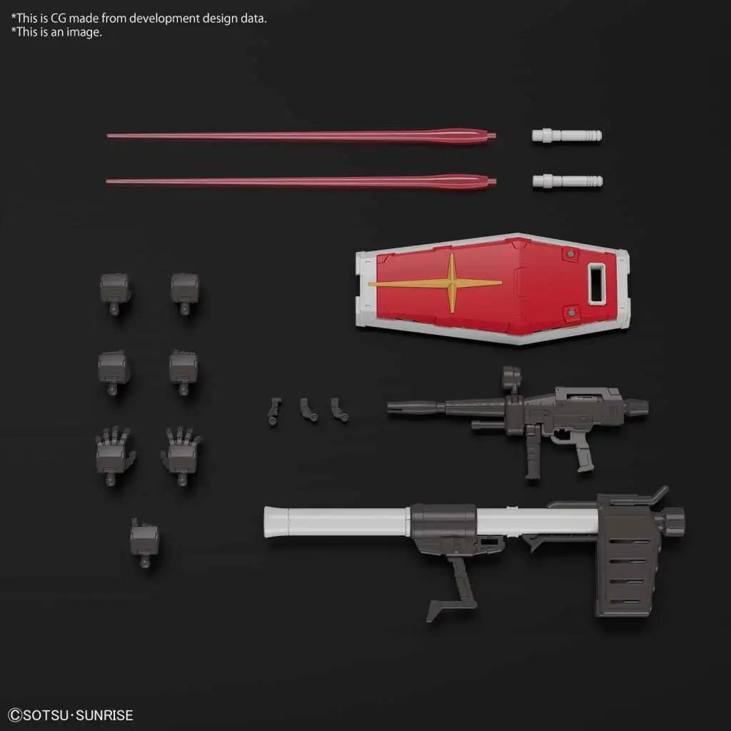 Gundam RX-78-2 Gundam EFSF Prototype Close Combat Mobile Suit Model Construction Set