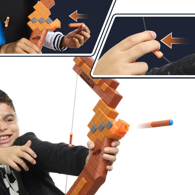 Nerf Minecraft Dart  Bow With 8 Darts