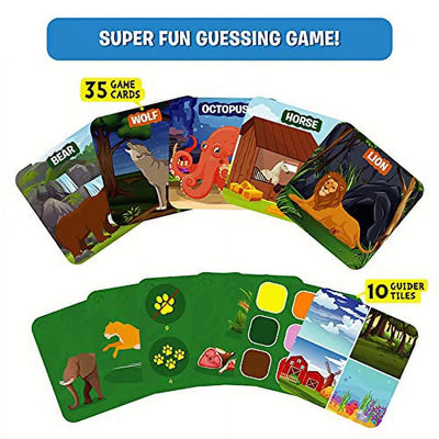 Skillmatics Guess In 10 Junior Card Game Animal World