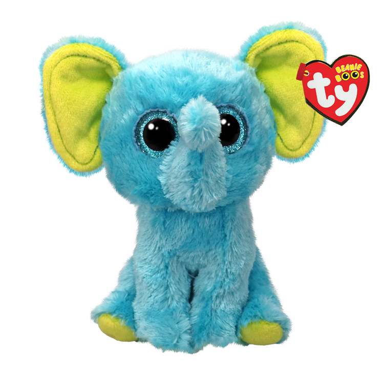 TY Trunkles Elephant Beanie Boo Soft Toy Small