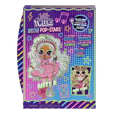 LOL Surprise! OMG Tweens Doll Neon Pop Stars Kitty K