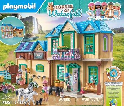 Playmobil Country 71351 Waterfall Ranch 264pc Playset