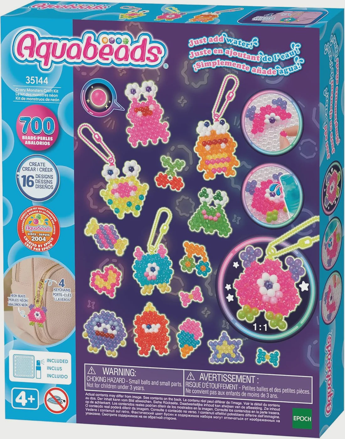 Aquabeads Crazy Monsters Craft Kit