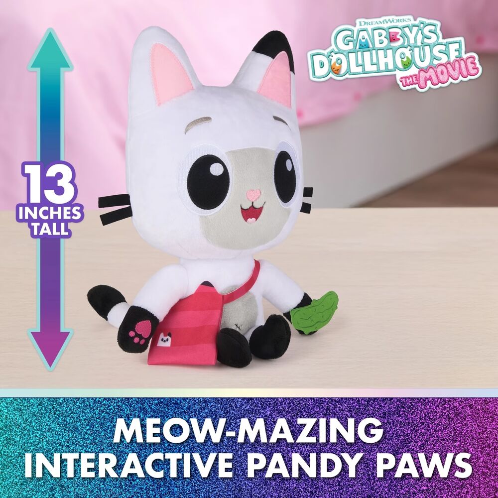 Gabby's Doll House Meow-mazing Interactive Pandy Paws Soft Toy
