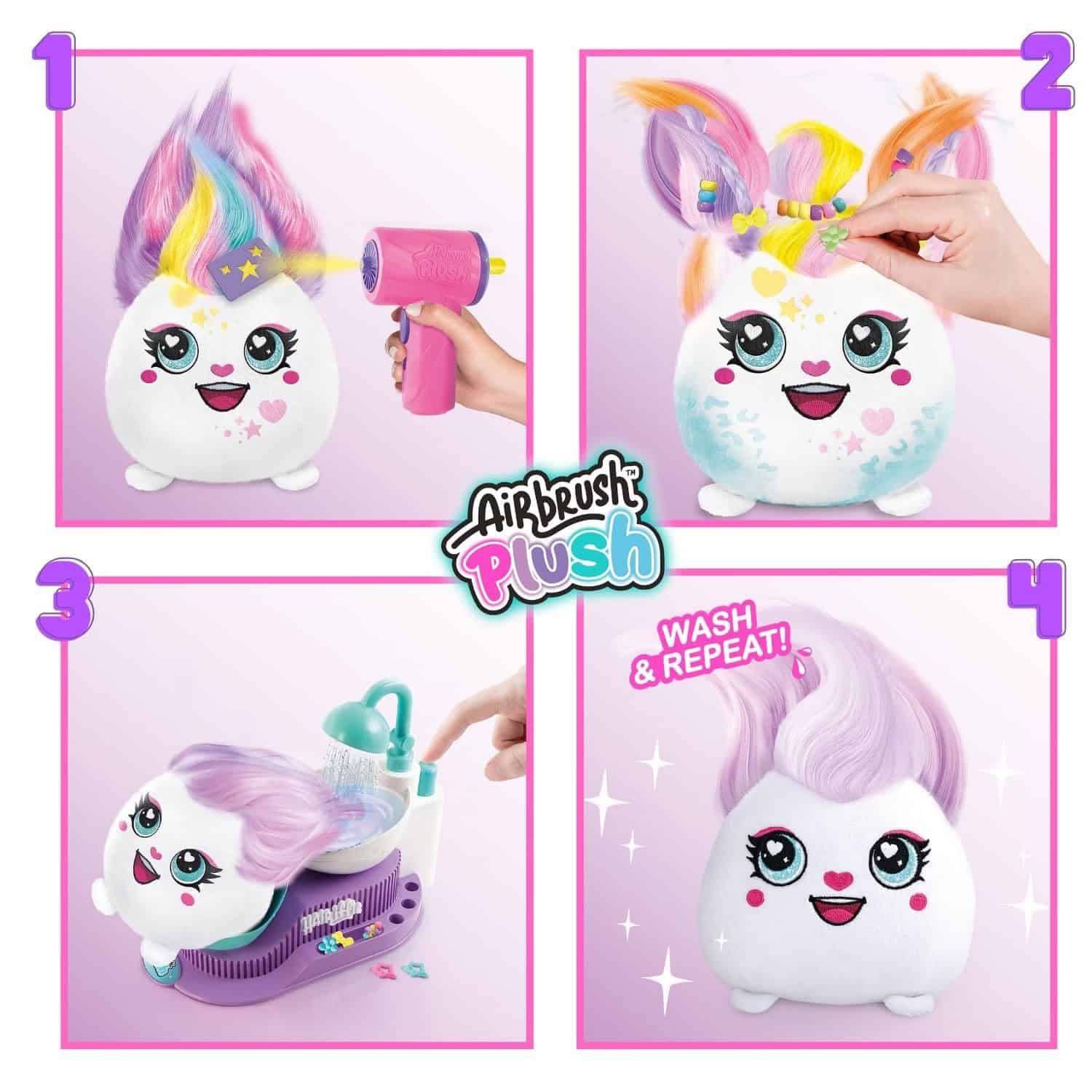 Airbrush Plush Hairiffic Salon Playset