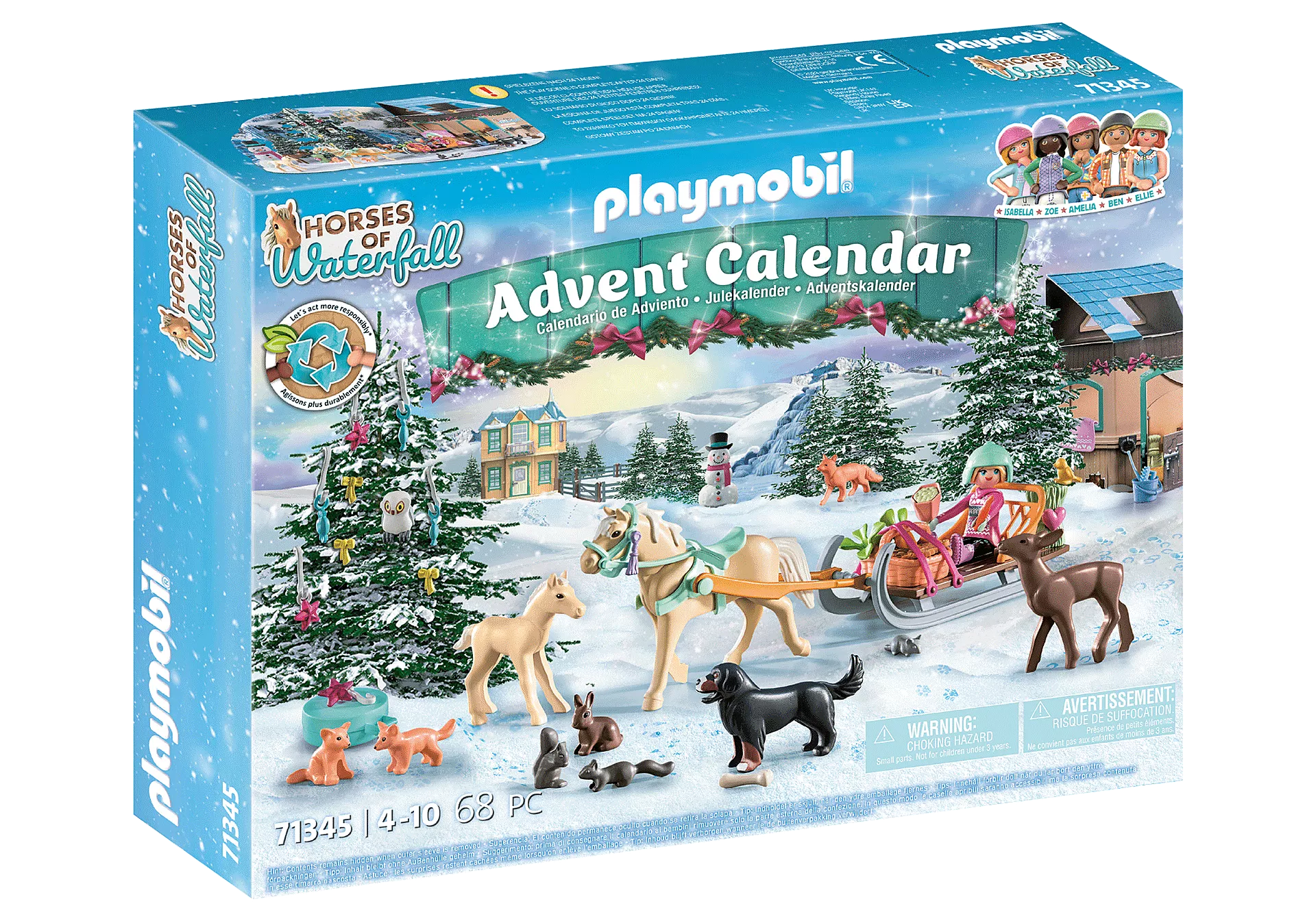 Playmobil Horses Of Waterfall Advent Calendar