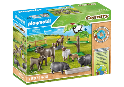 Playmobil Country 71307 Animal Enclosure 24pc Playset