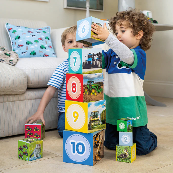 Tractor Ted Infant Farm Stacking Cubes