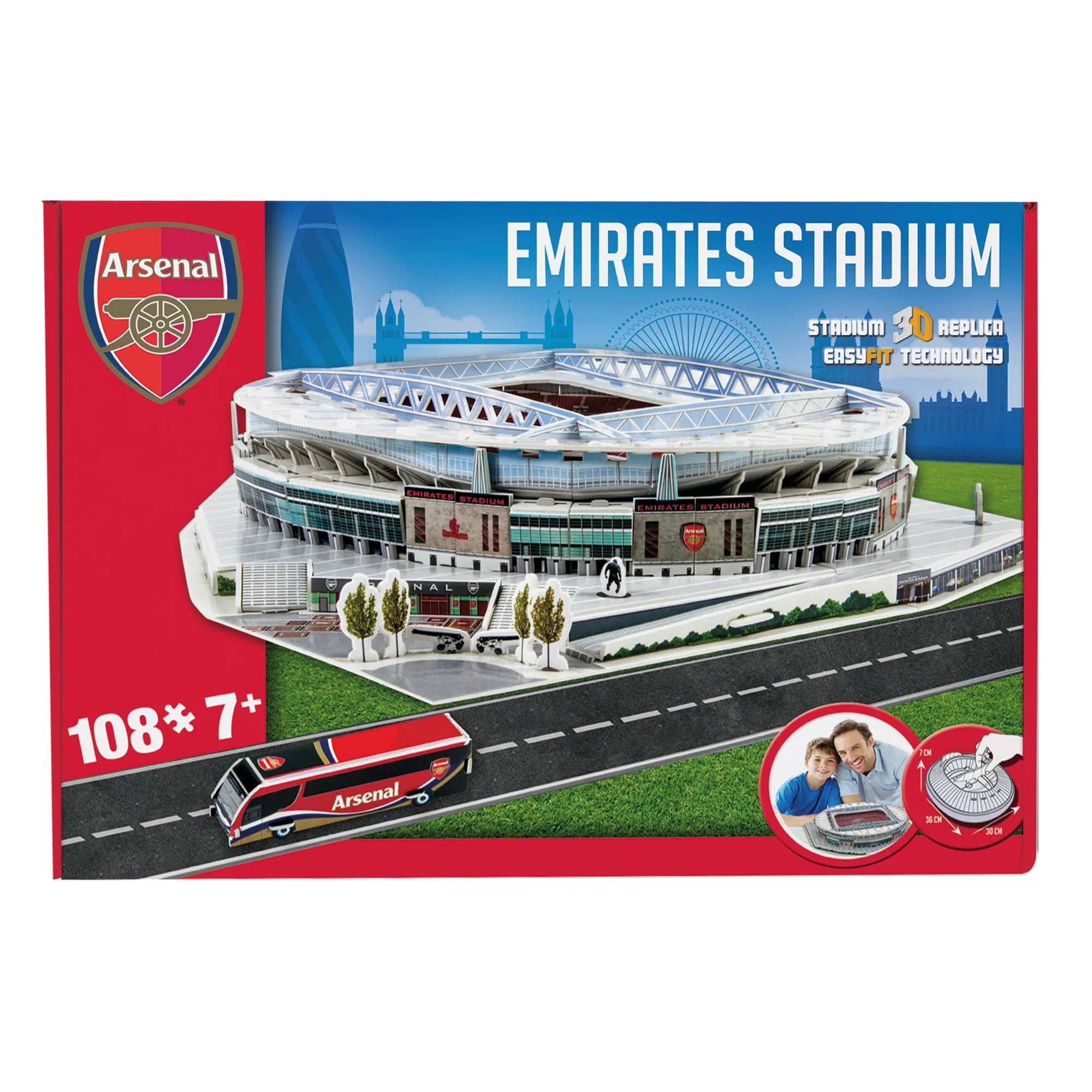 Arsenal Emirates Stadium 3D Jigsaw Puzzle