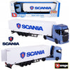 Burago Scania Hauler Truck With Trailer 1:43