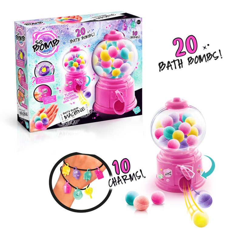 So Bomb Bath Bomb Machine With 20 Bath Bombs