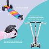 Bold Cube Big Fold 3 Wheel Foldable Scooter Unicorn Land 5-10 Years