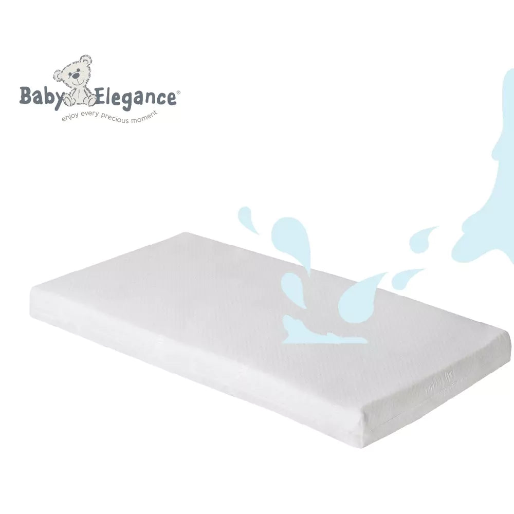 Baby elegance memory foam cot clearance mattress