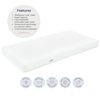 Baby Elegance Waterproof Breathable Pocket Sprung Breathable Cot Bed Mattress