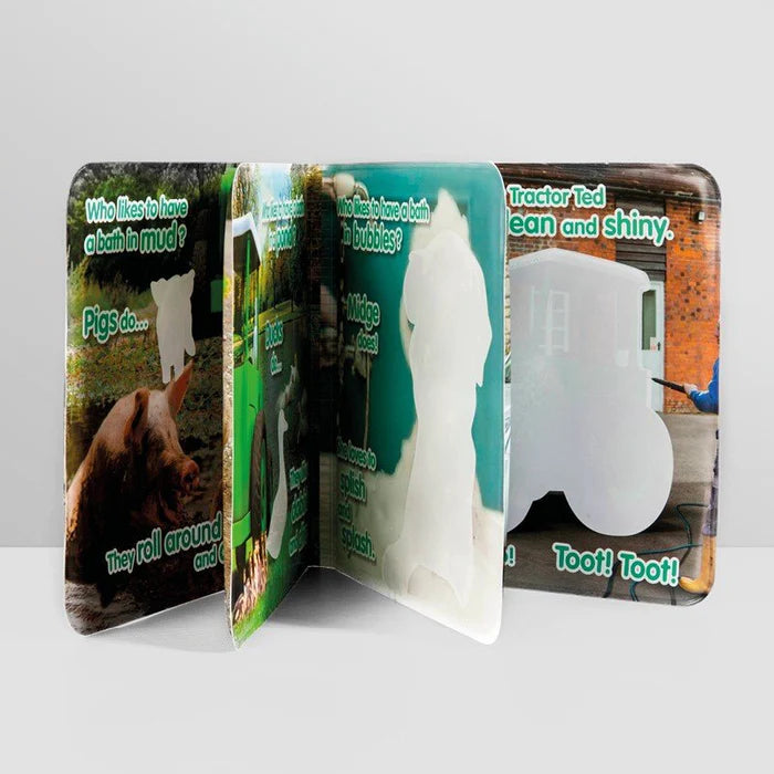 Tractor Ted Who Likes A Bath ? Magic Bath Book