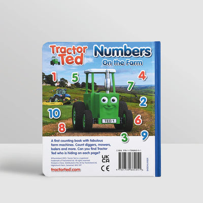 Tractor Ted Numbers On The Farm Book
