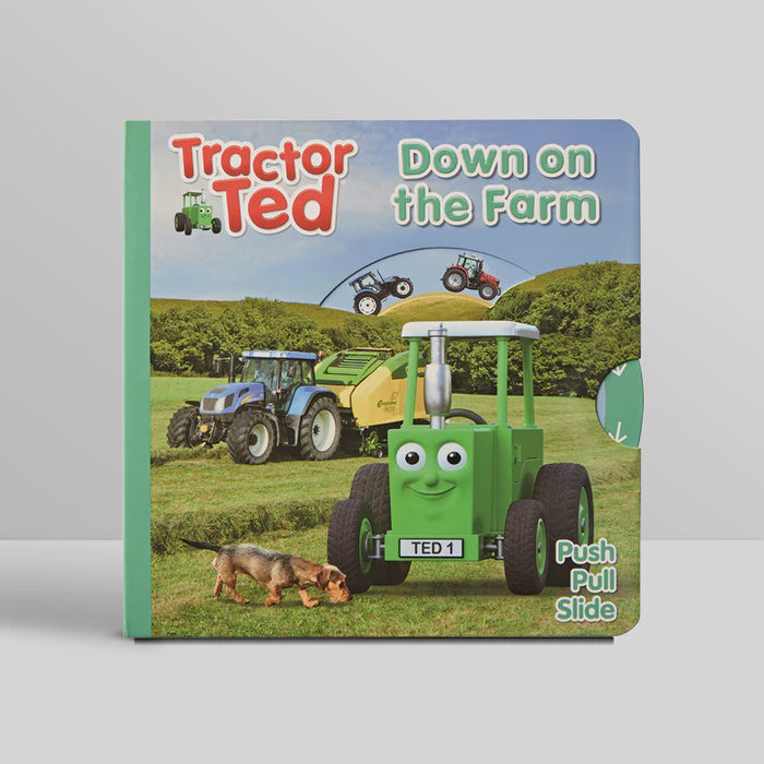 Tractor Ted Down On The Farm Push And Slide Book