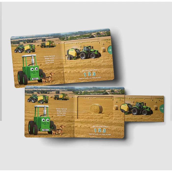 Tractor Ted Down On The Farm Push And Slide Book