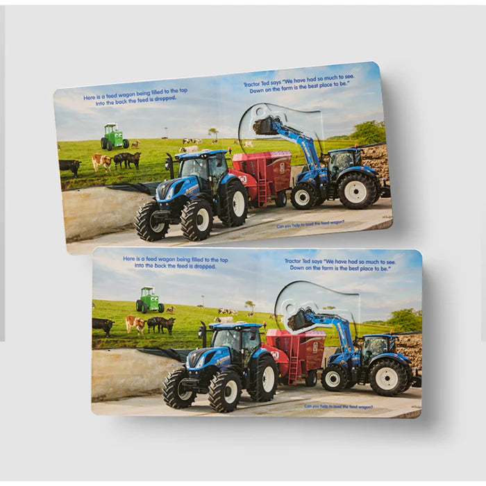 Tractor Ted Down On The Farm Push And Slide Book