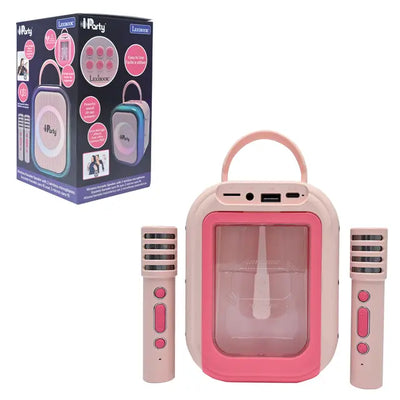 Lexibook iParty Wireless Speaker With 2 x Wireless Microphones