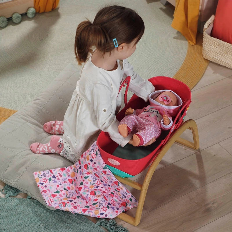 Baby Born 3 In 1 Bassinet Doll Bed