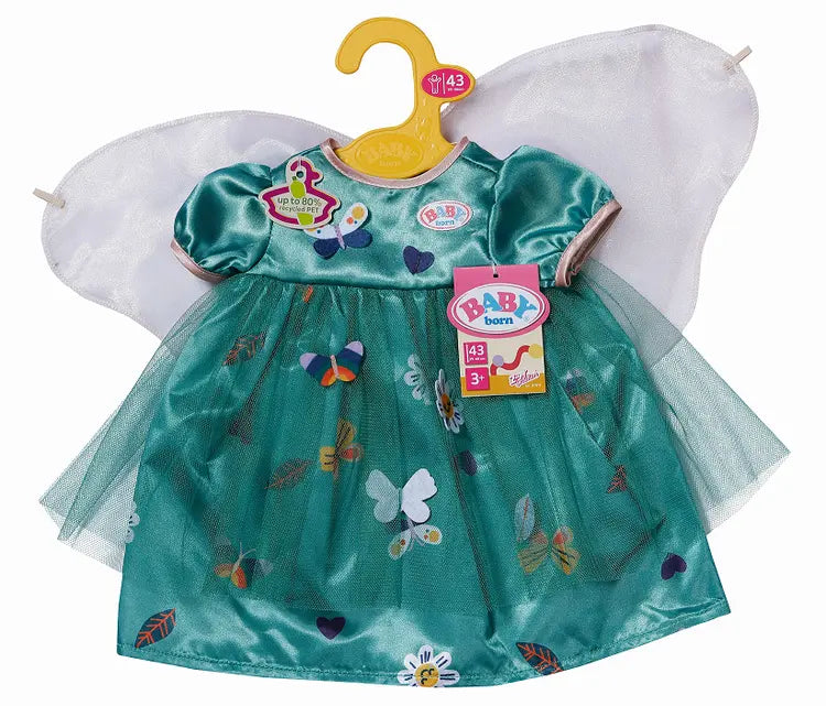 Baby Born Fairy Dress With Wings 43cm