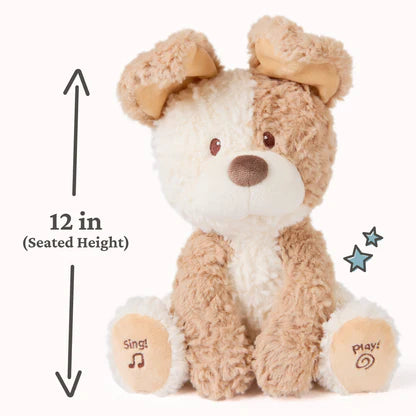 Gund Peeki The Puppy Animated Soft Toy