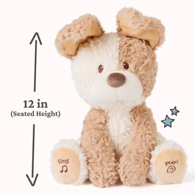 Gund Peeki The Puppy Animated Soft Toy